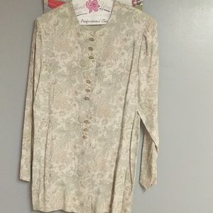 Pant suit floral pattern size 10